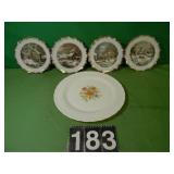 Decorator Plates & Large Dinner Plate