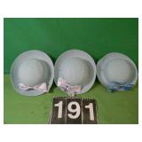 3 Cabbage Patch Kids Hats No Box