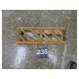 Horseshoe Game In Wooden Crate  Shoes Iron