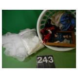 Laundry Basket With Sheers Unknown Size - 8" X 10-