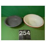 2 Granite Dish Pans