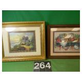 Oceanside Picture 14" X 17" &  Shelf Picture-