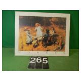 Ring Around The Rosie Picture 16" X 20"