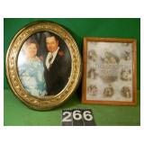 Oval Frame 15" X 12" & Lords Prayer 15" X 12"