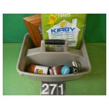 Tote With 10" X 10" Mirror - Kirby Hepa Filter-