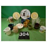 Assorted Cups - Glasses - Plates
