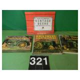 3 John Deere Books & John Deere Calendar 2009