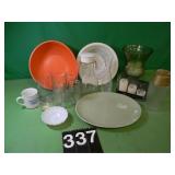 Battery Candles - Colander - Bud Vase-