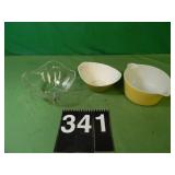 Stack Of 3 Bowls 1 Is Pyrex