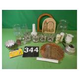 Christmas Cups - Salt & Pepper Shaker -Jello Mold