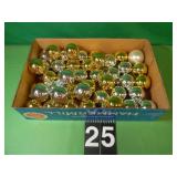 Flat Of Christmas Balls Flat Of Christmas Balls