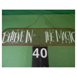 Metal Sign 6' X 23 1/2' Metal Sign 6' X 23 1/2'