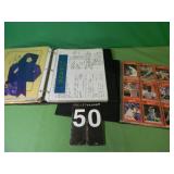 Book Of Baseball Cards 1988 & Notebook Book Of Baseball Cards 1988 & Notebook