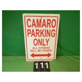 Plastic Parking Sign 18' X 12' Plastic Parking Sign 18' X 12'