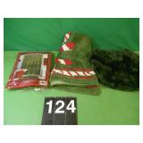 Christmas Shower Curtain & Bath Set Christmas Shower Curtain & Bath Set