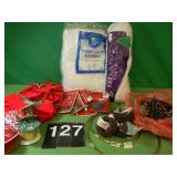 Holiday Snow Cover - Bows - Ribbon - Holiday Snow Cover - Bows - Ribbon -