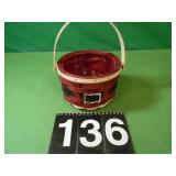 Longanberger Basket 5 1/2' X 4' Longanberger Basket 5 1/2' X 4'