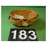 Longanberger Basket 2004 Gumdrop- Longanberger Basket 2004 Gumdrop-