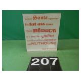 Santa Sign 8' X 10' Santa Sign 8' X 10'