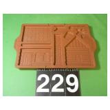 Longanberger Country Cabin 1996 Pottery - Longanberger Country Cabin 1996 Pottery -