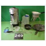 Coffee Pot No Cord - Vision Ware Skillet - Coffee Pot No Cord - Vision Ware Skillet -