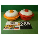 2 Range Mate Dishes Microwave Only 2 Range Mate Dishes Microwave Only