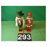 2 Nut Crackers 11' T & 10' T 2 Nut Crackers 11' T & 10' T