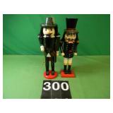 2 Nut Crackers 14 1/2' T 2 Nut Crackers 14 1/2' T