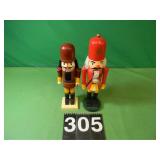 Nutcrackers 12' & 10' 1/2' T Nutcrackers 12' & 10' 1/2' T