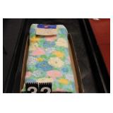 Vintage 73" X 38" Beach Towel