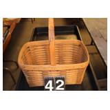 8" X 14 1/4" X 9" Longaberger Basket 1988