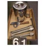 Stainless Container and Kitchen Utensils