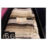 48" X 80" Woven Blanket   (Brown)
