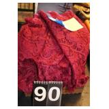 5 Sets Purple Lace Valances