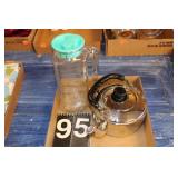 Juice Pitcher and Kettle