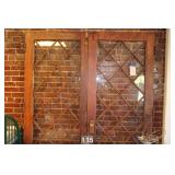 Pair of French Doors Together 65 3/4" X 82 5/8"