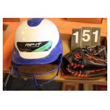 Nice Wilson A550 Glove ~ Soft Ball Helmet