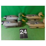 4 Duck Decoys