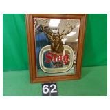 Stag Beer Mirror 19" X 15"