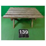 Little Table 10" T  X 19" L X 12 1/2" W