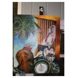 Oil on Canvas 30" X 24 " No Signature