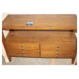 29" X 46" X 19" Entertainment Center 6 Drawer