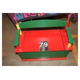 Kids Bench Toy Chest 25" X28" X 13 1/2