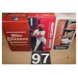 Bobble Head ~ Marcell Ozuna ~ Mike Matheny