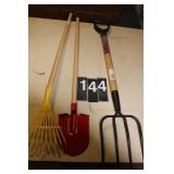 Small Rake ~ Shovel ~ Pitchfork