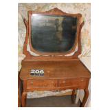 Oak Dressing Table