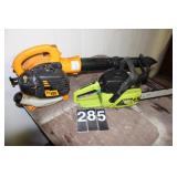 Chain Saw ~ Leaf Blower