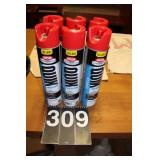6 Red Krylon Marking Paint (Tall Boys)