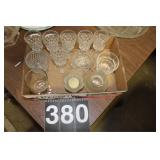 Flat of Small Stemware