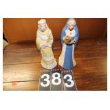 2 Ceramic Figures